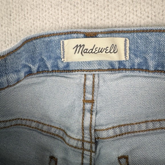 Madewell The Perfect Vintage Straight Jean Light Wash Destroyed Women's 26 x 29 - Picture 2 of 11